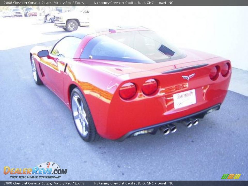 2008 Chevrolet Corvette Coupe Victory Red / Ebony Photo #2