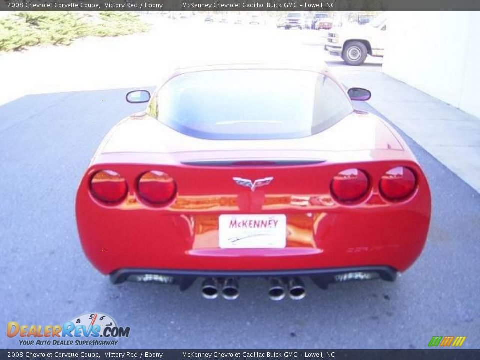 2008 Chevrolet Corvette Coupe Victory Red / Ebony Photo #3