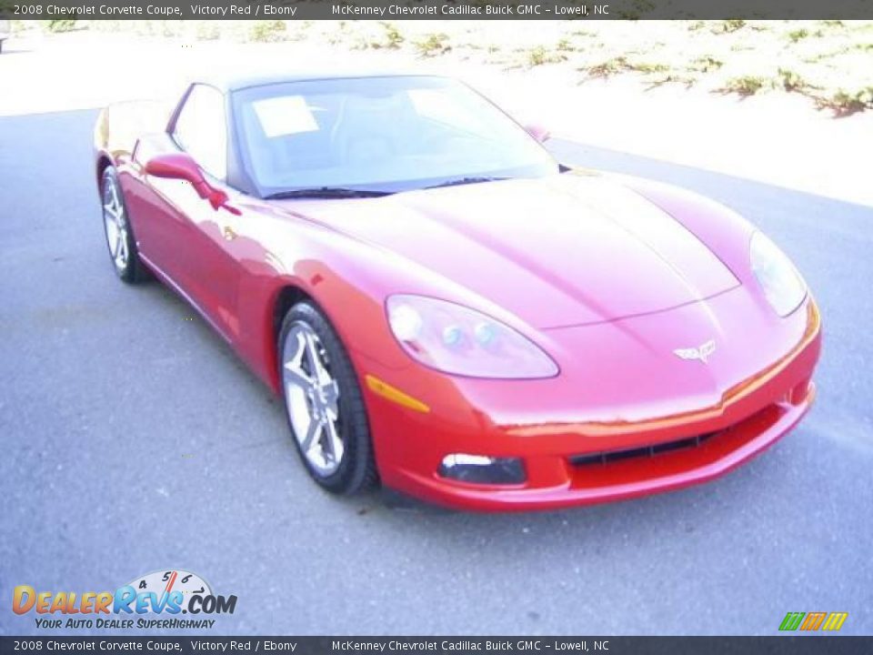 2008 Chevrolet Corvette Coupe Victory Red / Ebony Photo #5