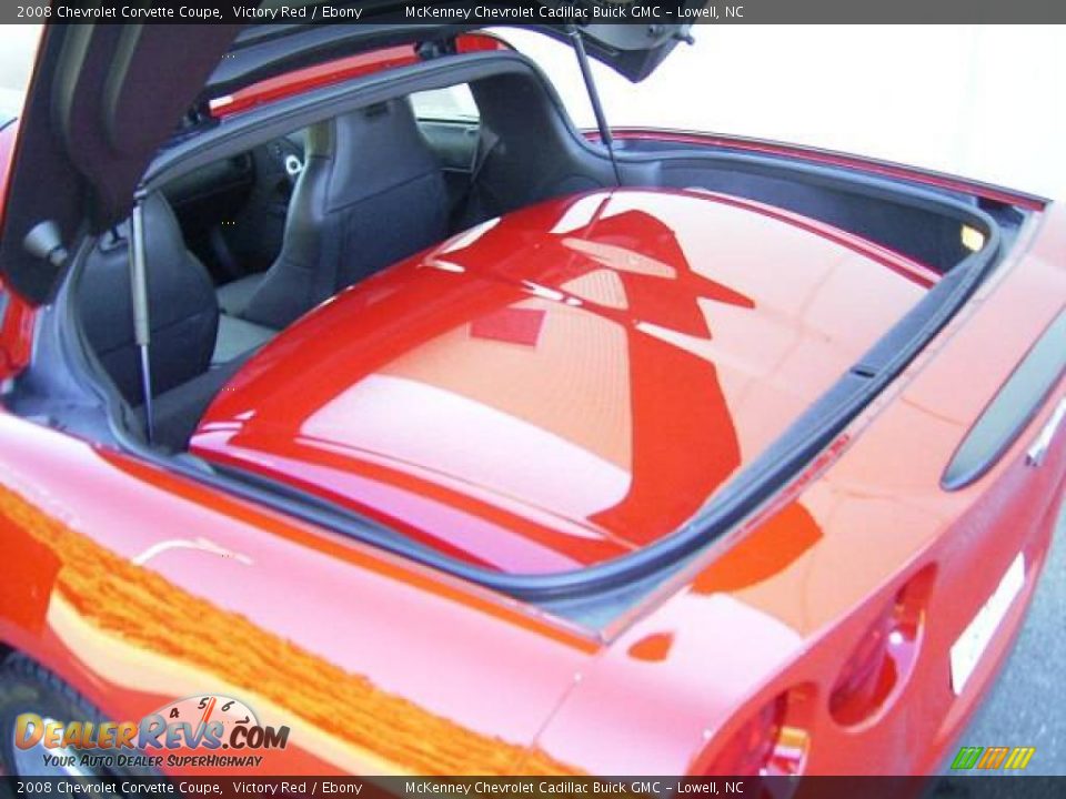 2008 Chevrolet Corvette Coupe Victory Red / Ebony Photo #11