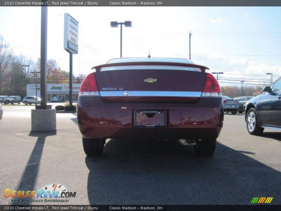 2010 Chevrolet Impala LT Red Jewel Tintcoat / Ebony Photo #4