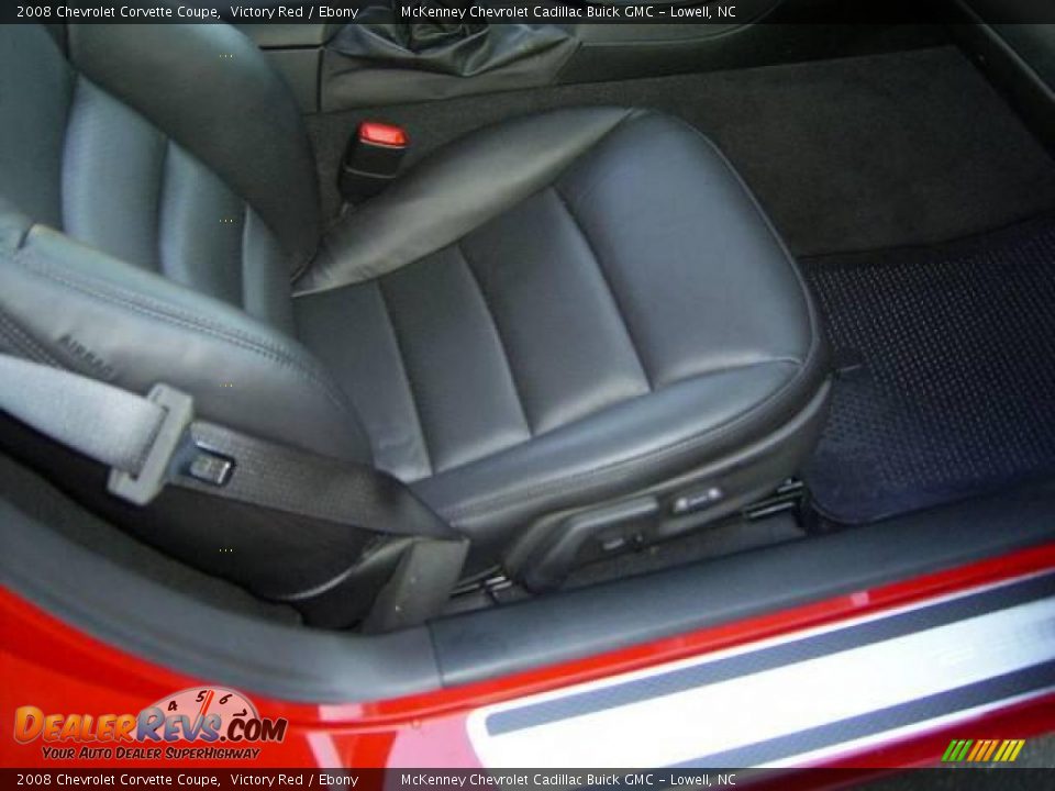 2008 Chevrolet Corvette Coupe Victory Red / Ebony Photo #12
