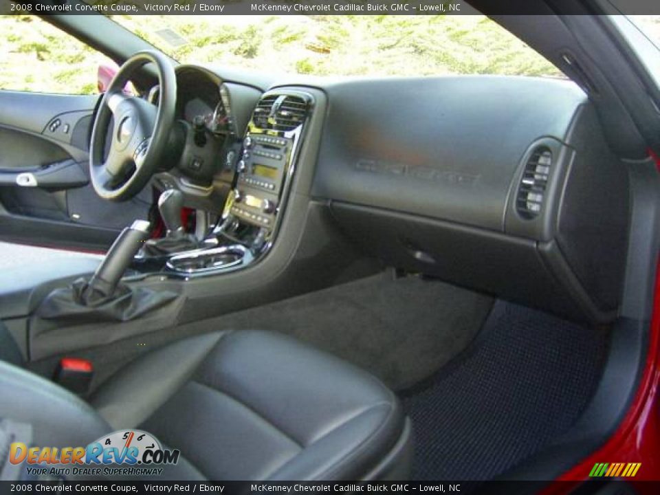 2008 Chevrolet Corvette Coupe Victory Red / Ebony Photo #13