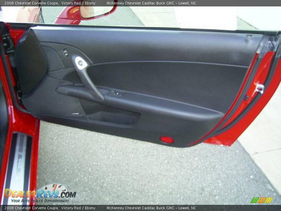 2008 Chevrolet Corvette Coupe Victory Red / Ebony Photo #14