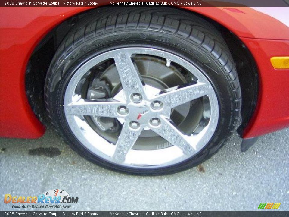 2008 Chevrolet Corvette Coupe Victory Red / Ebony Photo #15