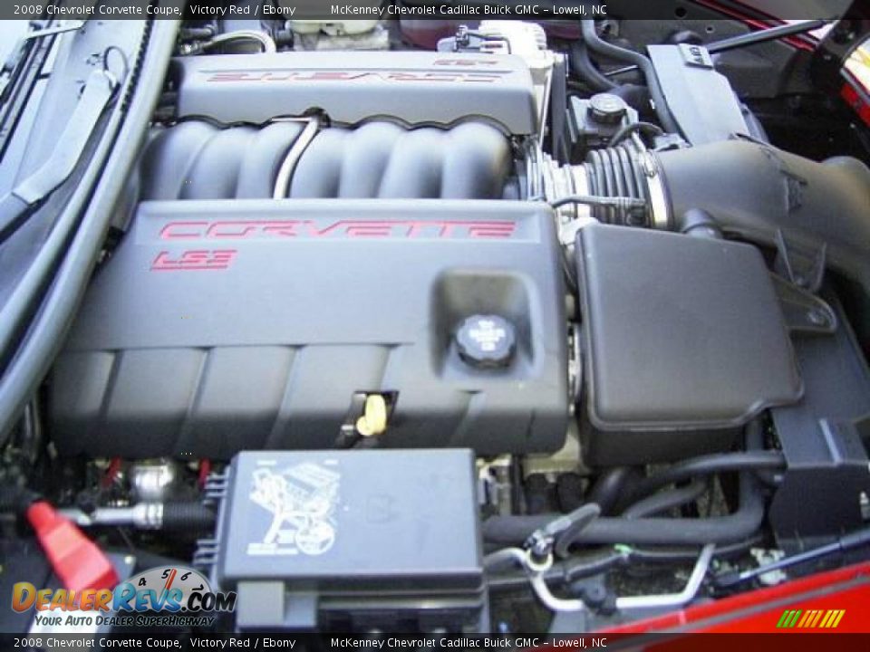 2008 Chevrolet Corvette Coupe Victory Red / Ebony Photo #17