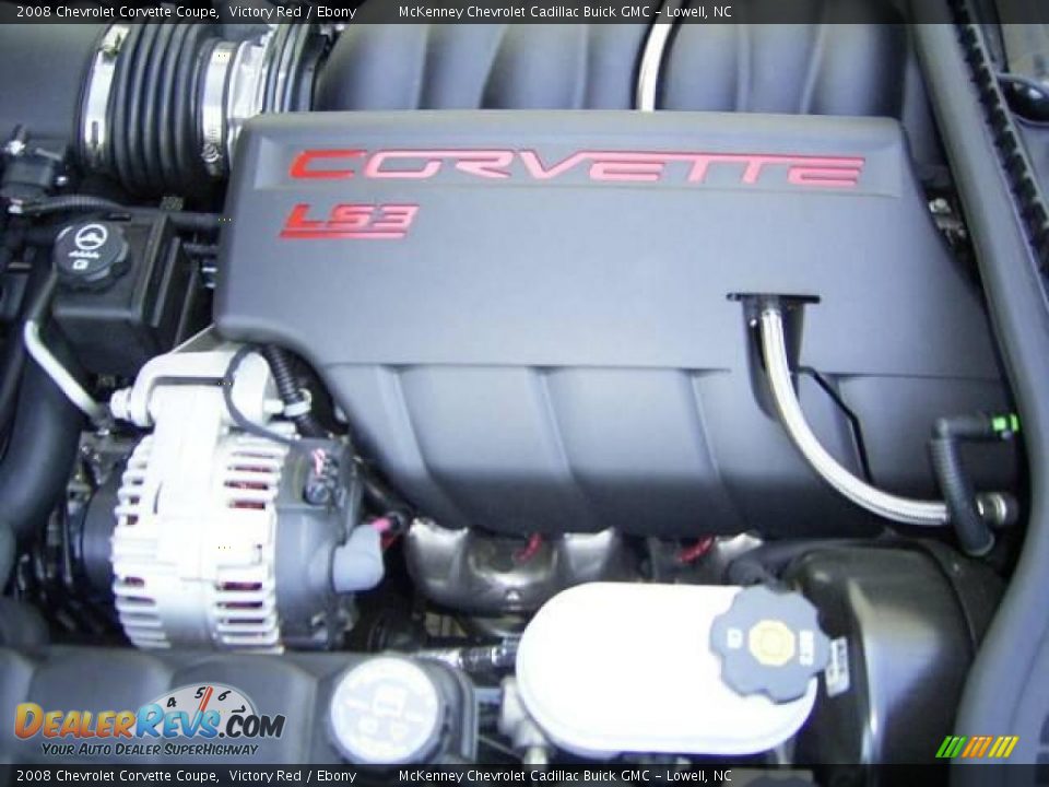 2008 Chevrolet Corvette Coupe Victory Red / Ebony Photo #18