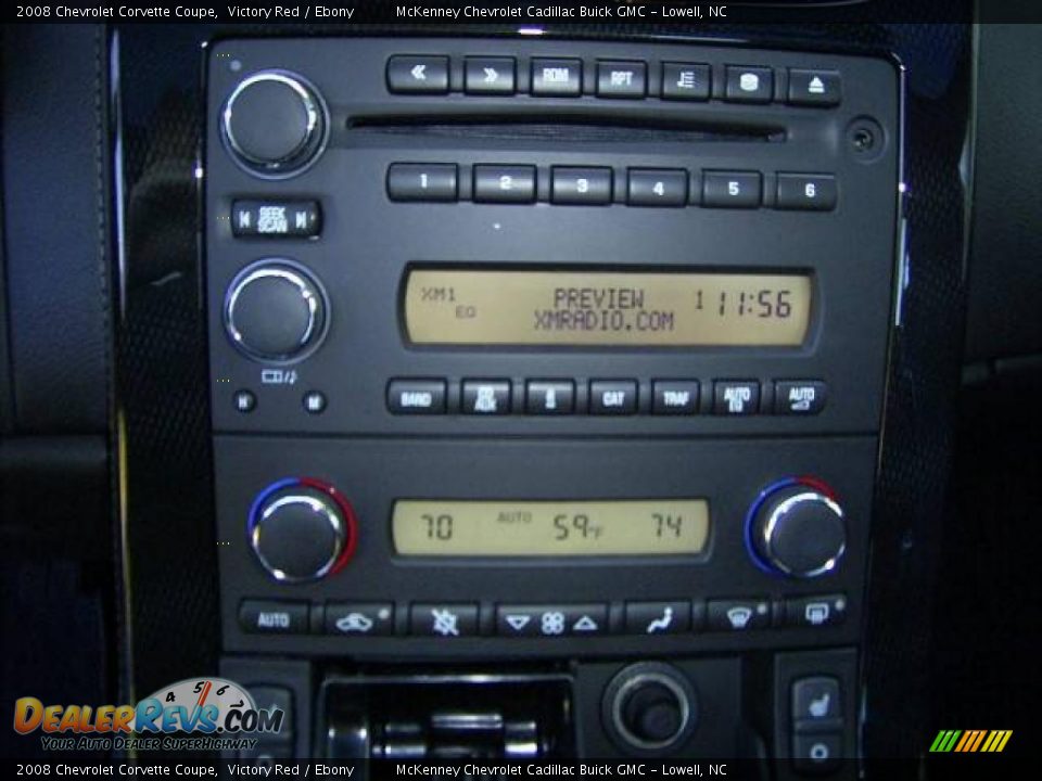 2008 Chevrolet Corvette Coupe Victory Red / Ebony Photo #20