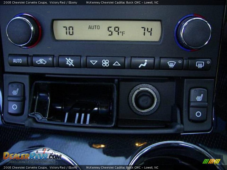 2008 Chevrolet Corvette Coupe Victory Red / Ebony Photo #22