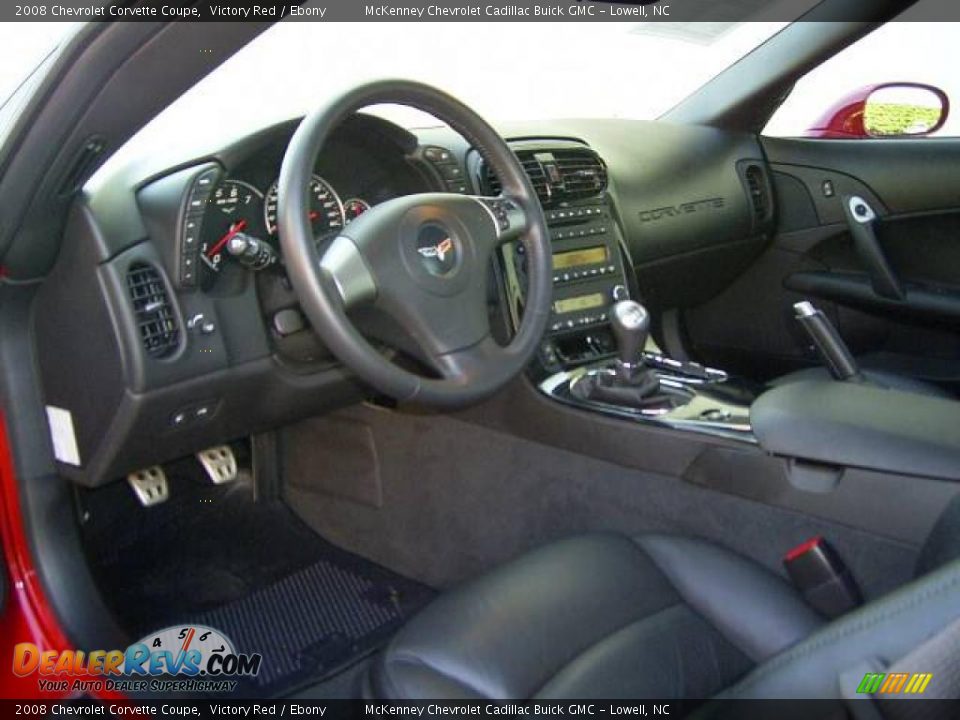 2008 Chevrolet Corvette Coupe Victory Red / Ebony Photo #23