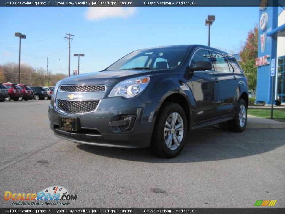 2010 Chevrolet Equinox LS Cyber Gray Metallic / Jet Black/Light Titanium Photo #1