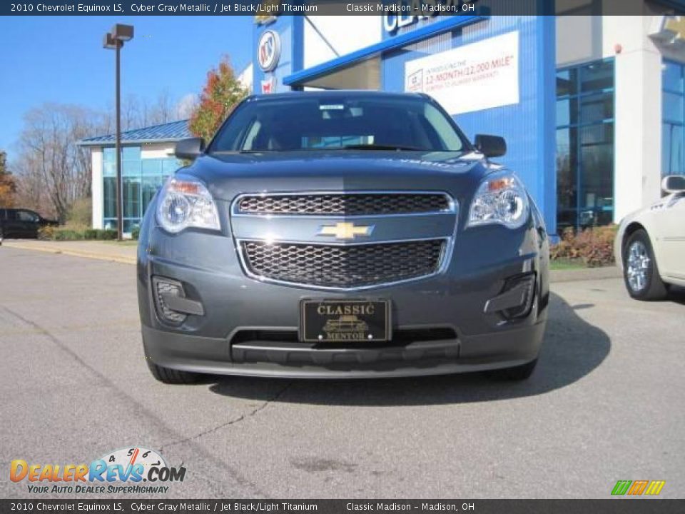 2010 Chevrolet Equinox LS Cyber Gray Metallic / Jet Black/Light Titanium Photo #2