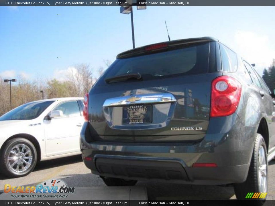 2010 Chevrolet Equinox LS Cyber Gray Metallic / Jet Black/Light Titanium Photo #5