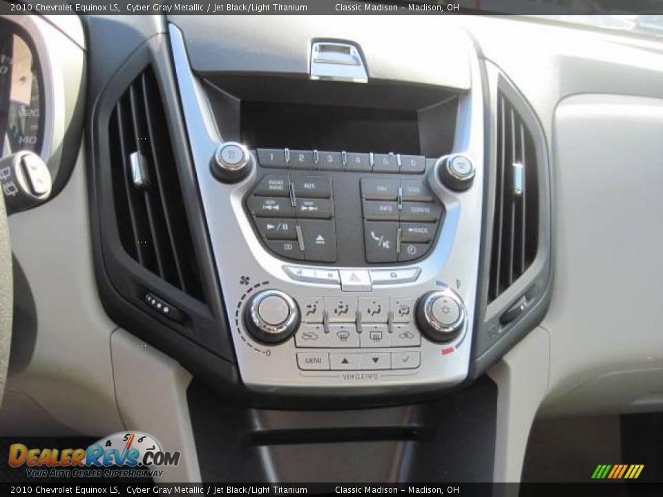 2010 Chevrolet Equinox LS Cyber Gray Metallic / Jet Black/Light Titanium Photo #11