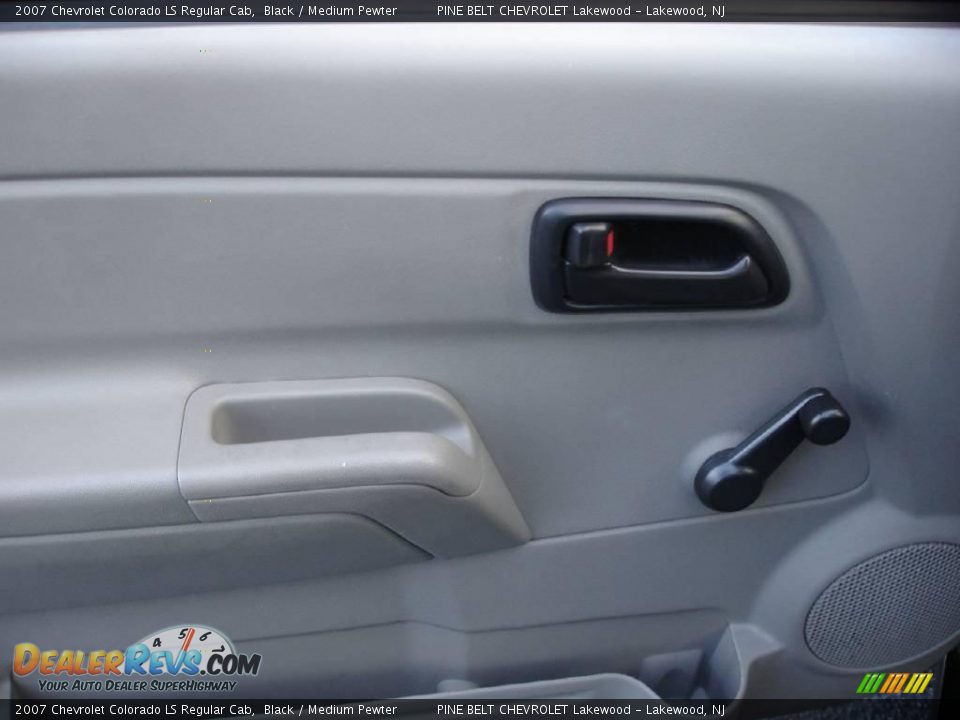 2007 Chevrolet Colorado LS Regular Cab Black / Medium Pewter Photo #7
