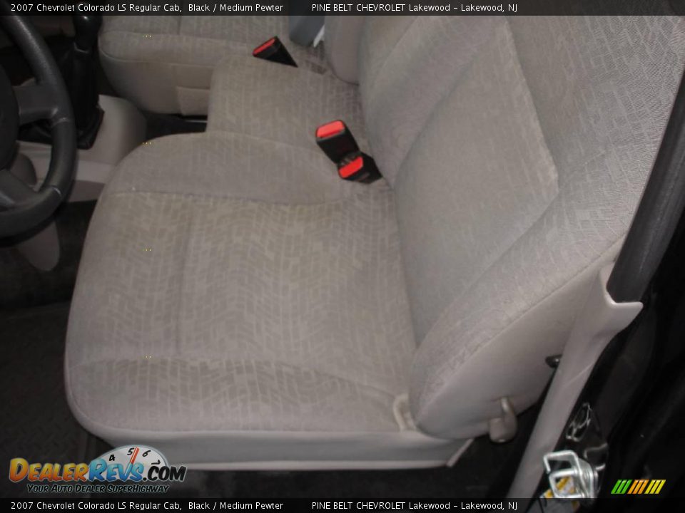 2007 Chevrolet Colorado LS Regular Cab Black / Medium Pewter Photo #8