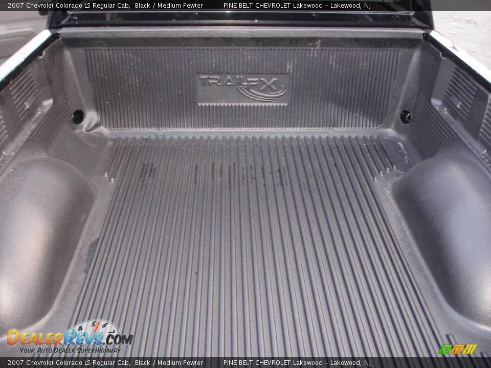 2007 Chevrolet Colorado LS Regular Cab Black / Medium Pewter Photo #13