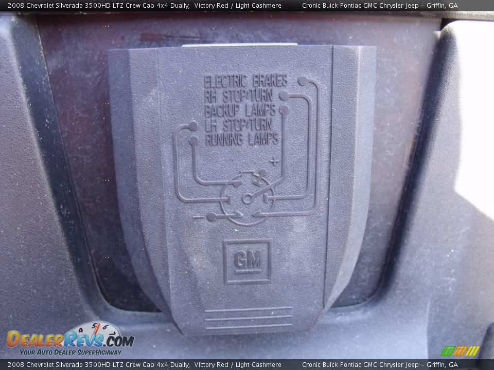2008 Chevrolet Silverado 3500HD LTZ Crew Cab 4x4 Dually Victory Red / Light Cashmere Photo #18