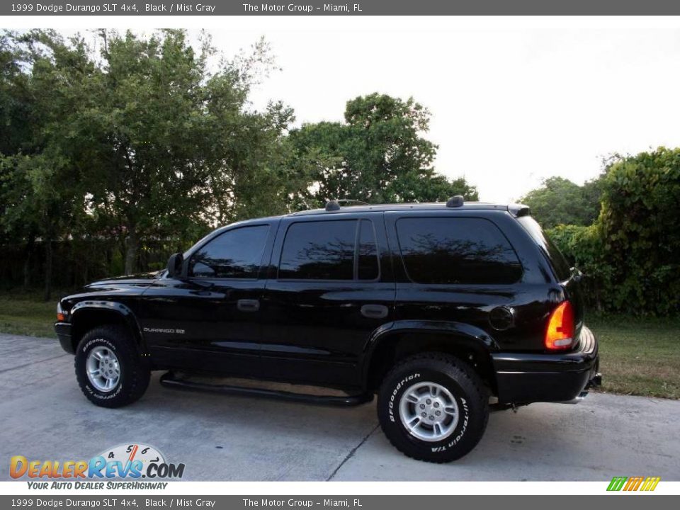 1999 Dodge Durango SLT 4x4 Black / Mist Gray Photo #6