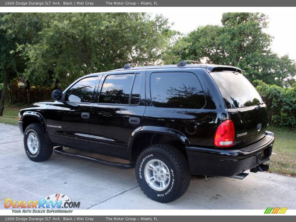 1999 Dodge Durango SLT 4x4 Black / Mist Gray Photo #7