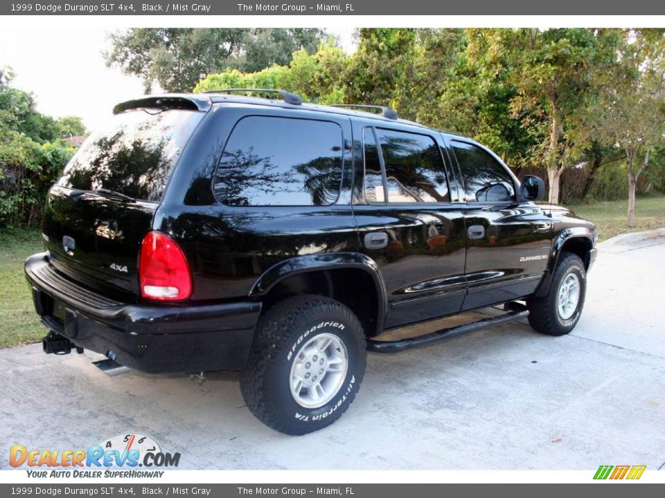 1999 Dodge Durango SLT 4x4 Black / Mist Gray Photo #13