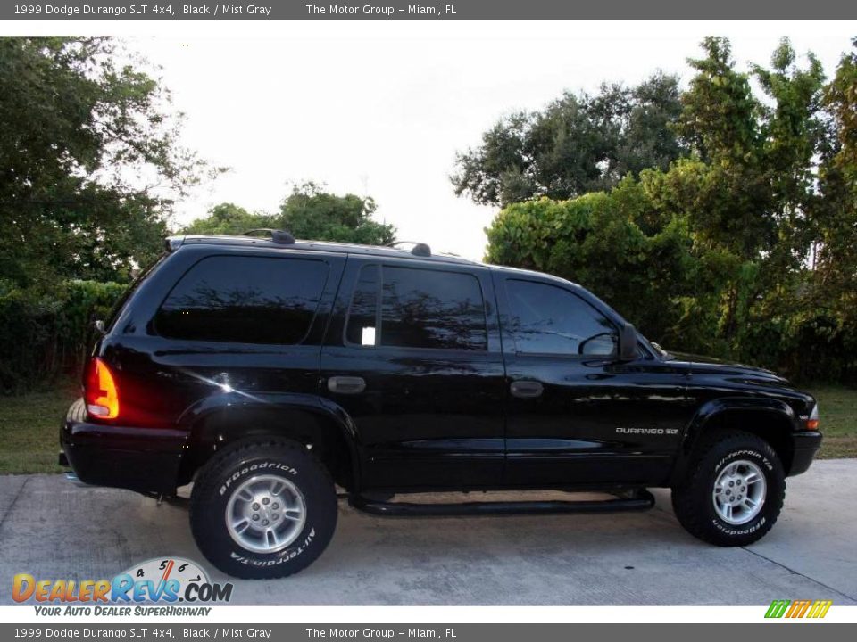 1999 Dodge Durango SLT 4x4 Black / Mist Gray Photo #14