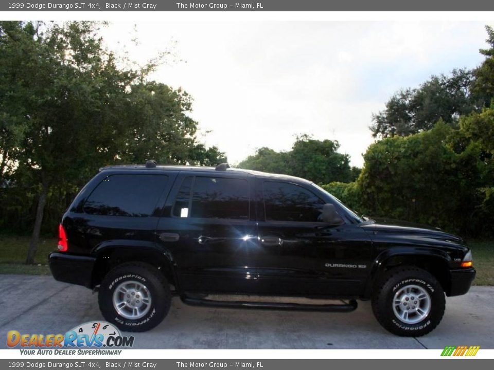 1999 Dodge Durango SLT 4x4 Black / Mist Gray Photo #15