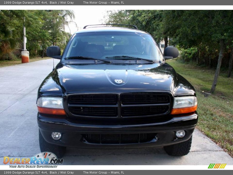 1999 Dodge Durango SLT 4x4 Black / Mist Gray Photo #20