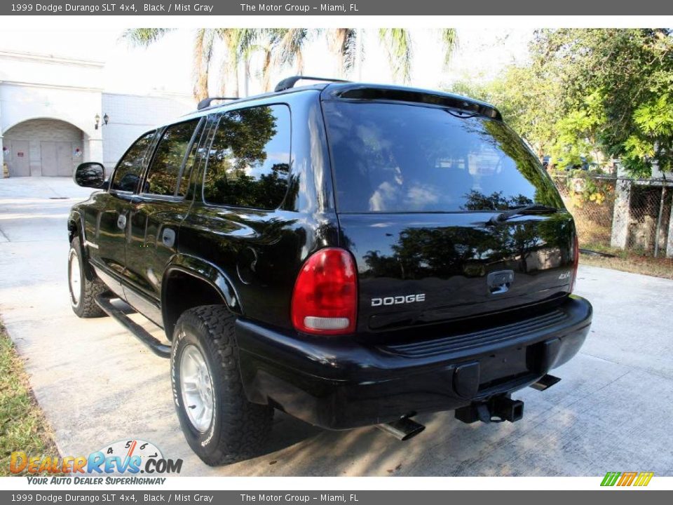 1999 Dodge Durango SLT 4x4 Black / Mist Gray Photo #23