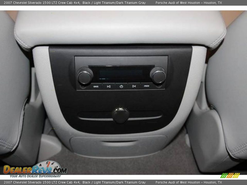 2007 Chevrolet Silverado 1500 LTZ Crew Cab 4x4 Black / Light Titanium/Dark Titanium Gray Photo #21