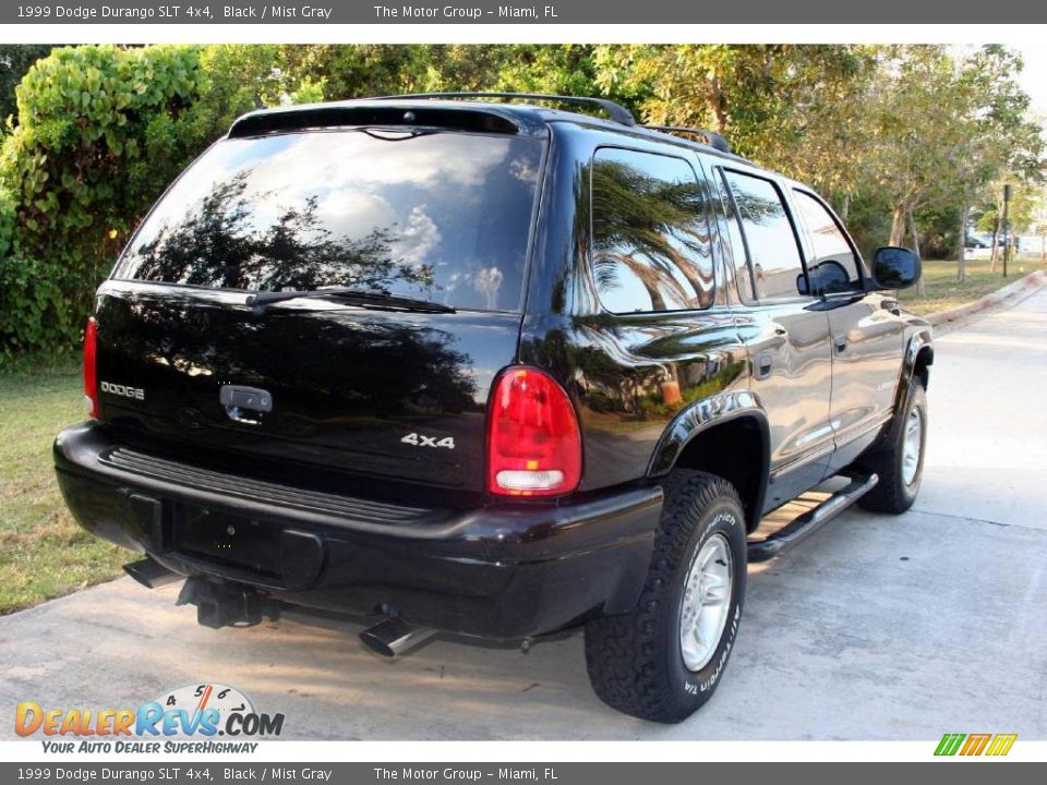 1999 Dodge Durango SLT 4x4 Black / Mist Gray Photo #24