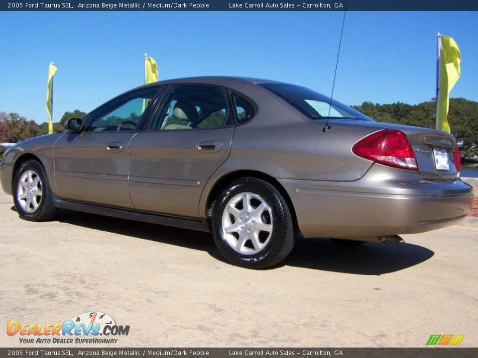 2005 Ford Taurus SEL Arizona Beige Metallic / Medium/Dark Pebble Photo #6