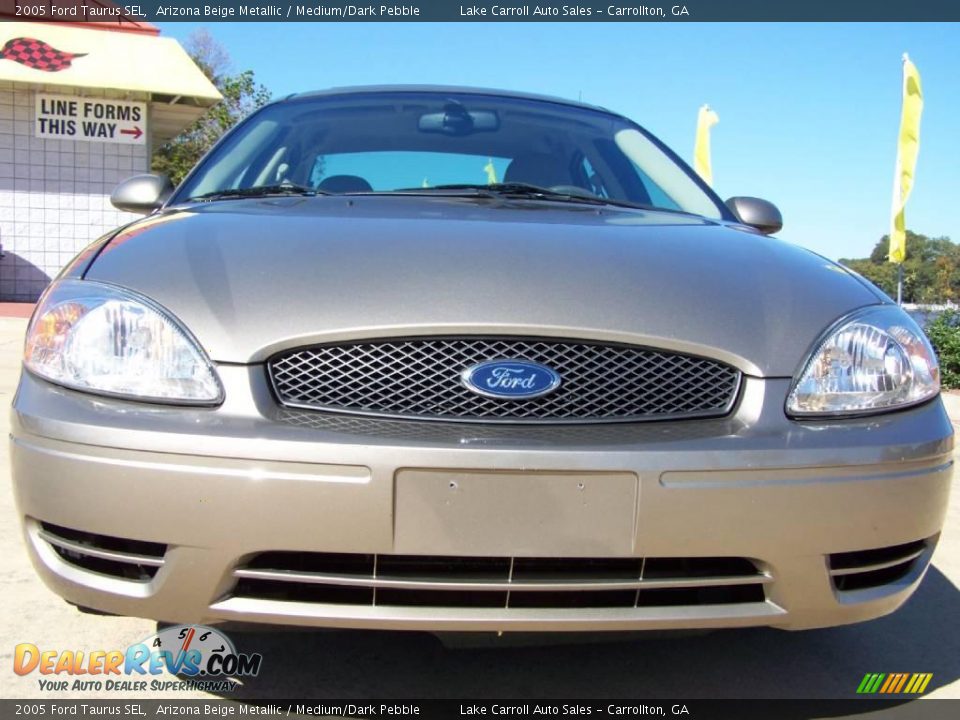 2005 Ford Taurus SEL Arizona Beige Metallic / Medium/Dark Pebble Photo #7