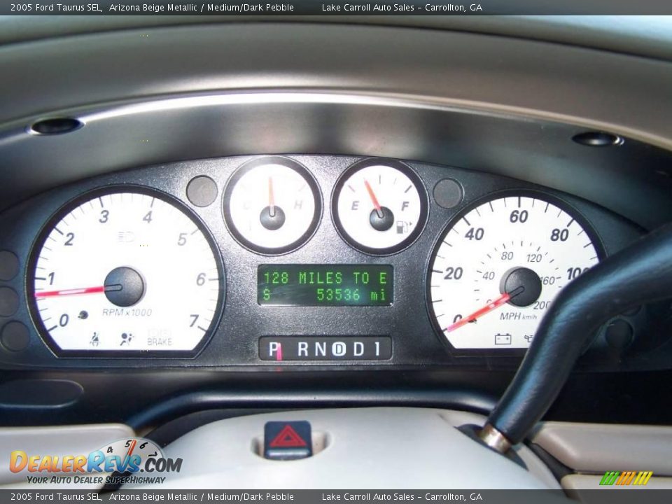 2005 Ford Taurus SEL Arizona Beige Metallic / Medium/Dark Pebble Photo #13