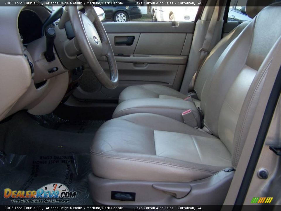 2005 Ford Taurus SEL Arizona Beige Metallic / Medium/Dark Pebble Photo #17