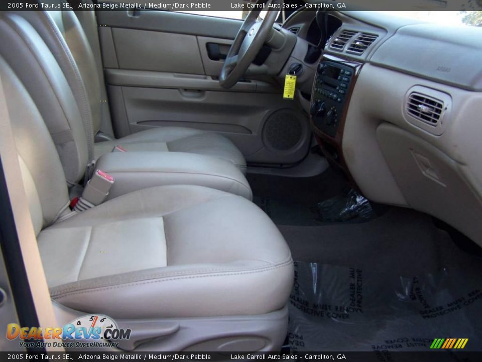 2005 Ford Taurus SEL Arizona Beige Metallic / Medium/Dark Pebble Photo #18