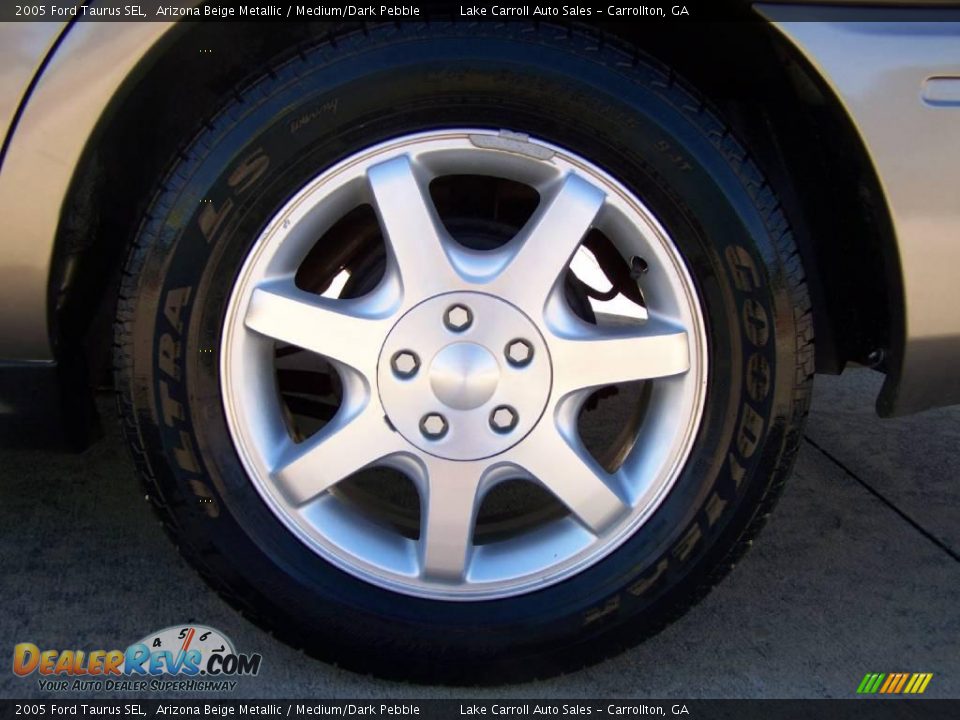 2005 Ford Taurus SEL Arizona Beige Metallic / Medium/Dark Pebble Photo #27