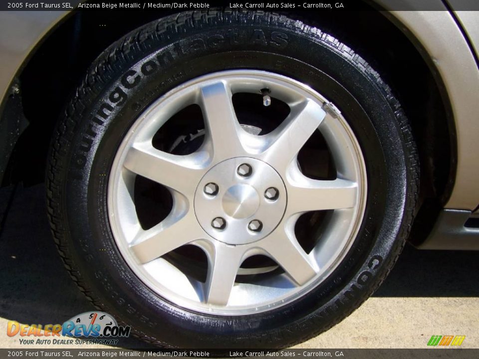 2005 Ford Taurus SEL Arizona Beige Metallic / Medium/Dark Pebble Photo #28