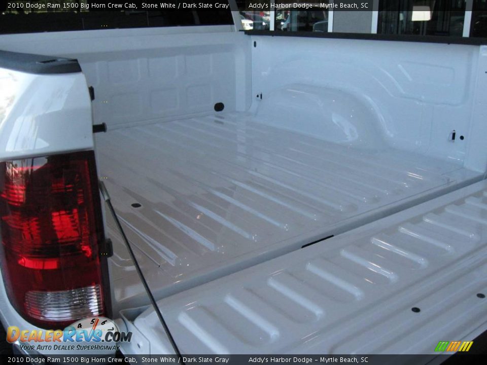 2010 Dodge Ram 1500 Big Horn Crew Cab Stone White / Dark Slate Gray Photo #8