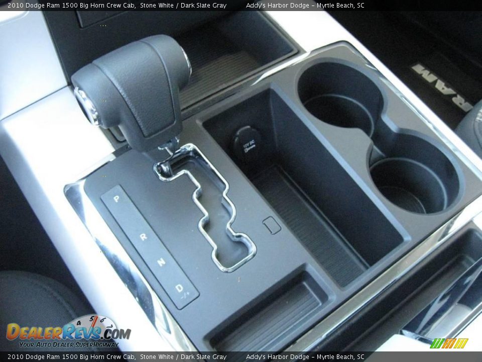 2010 Dodge Ram 1500 Big Horn Crew Cab Stone White / Dark Slate Gray Photo #21