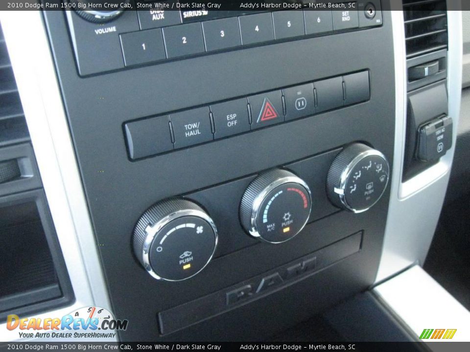 2010 Dodge Ram 1500 Big Horn Crew Cab Stone White / Dark Slate Gray Photo #22