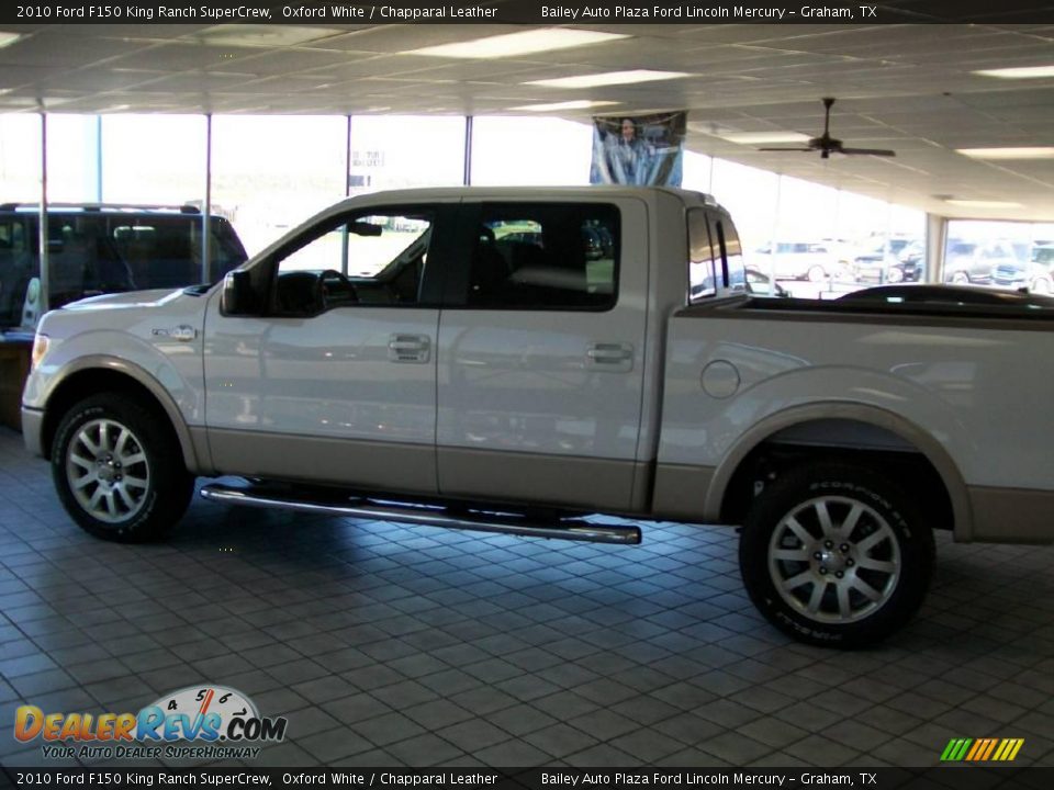 2010 Ford F150 King Ranch SuperCrew Oxford White / Chapparal Leather Photo #2