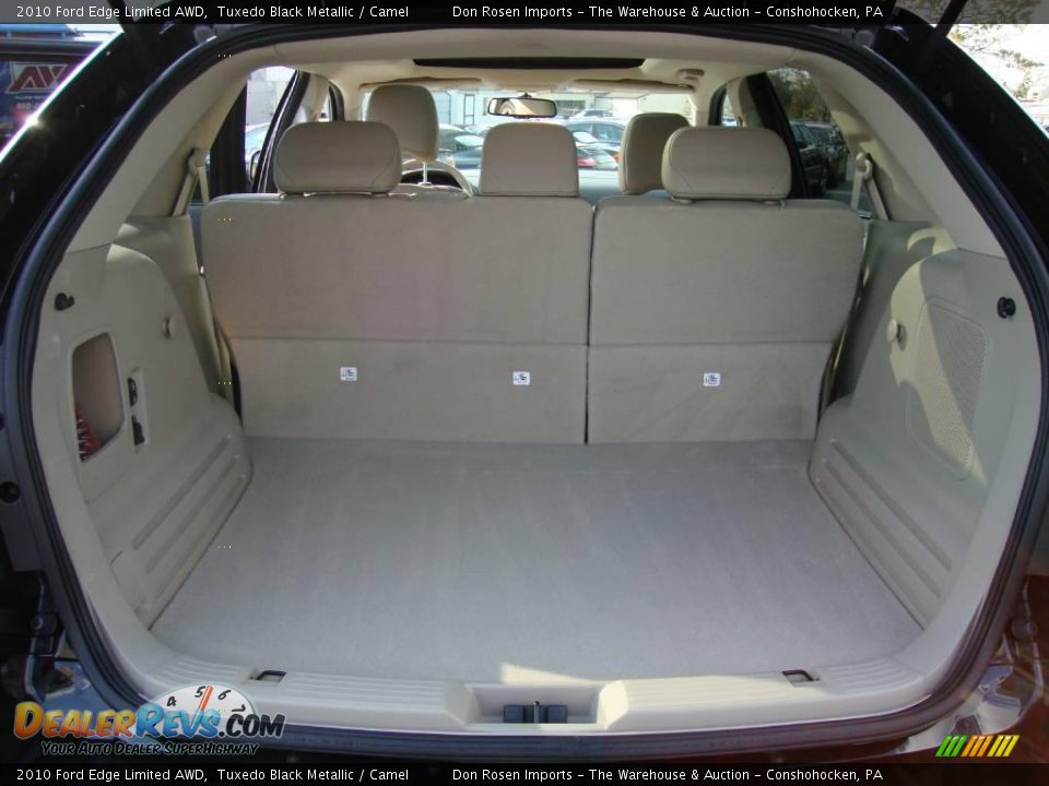 2010 Ford Edge Limited AWD Tuxedo Black Metallic / Camel Photo #23