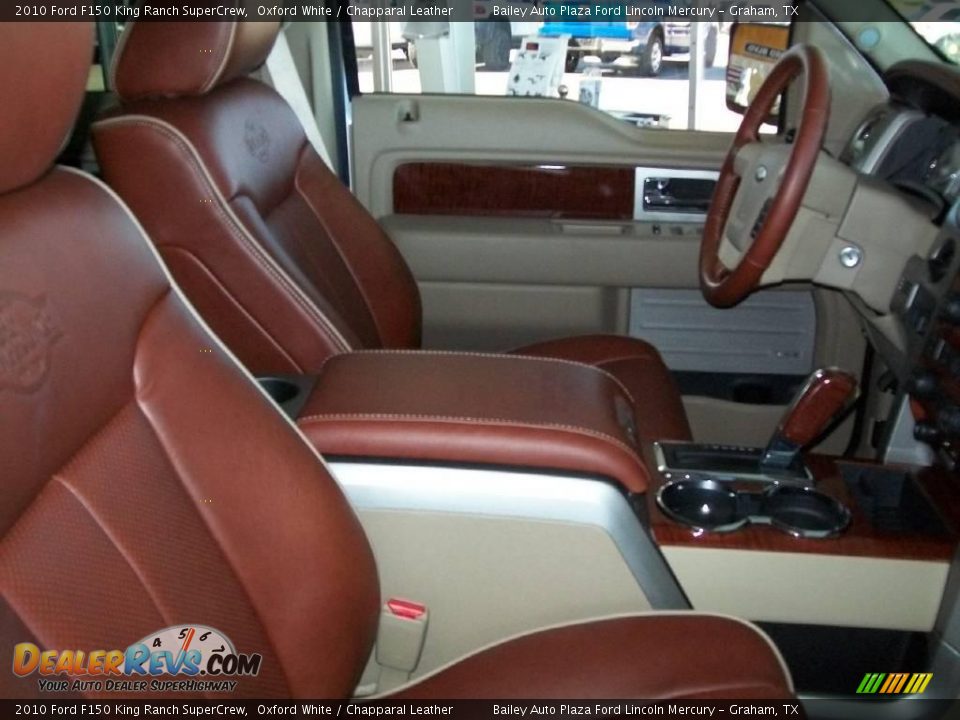 2010 Ford F150 King Ranch SuperCrew Oxford White / Chapparal Leather Photo #7