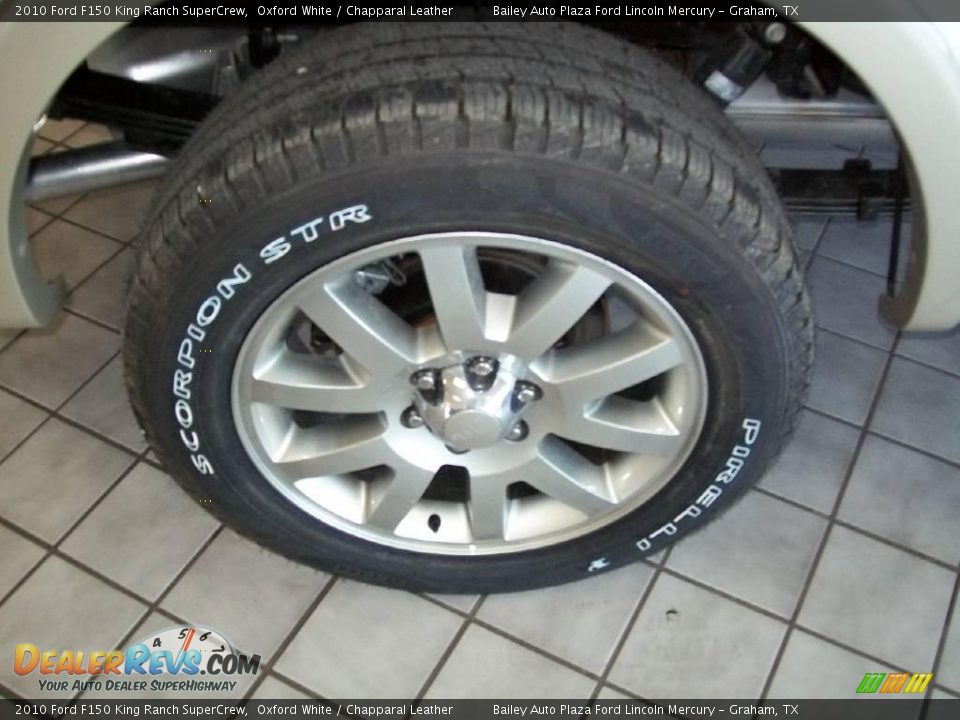 2010 Ford F150 King Ranch SuperCrew Oxford White / Chapparal Leather Photo #8