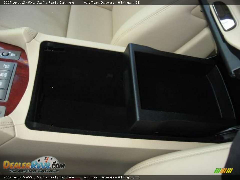 2007 Lexus LS 460 L Starfire Pearl / Cashmere Photo #28