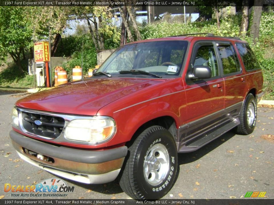 1997 Ford Explorer Xlt 4x4 Toreador Red Metallic Medium Graphite