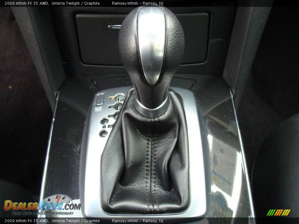 2009 Infiniti FX 35 AWD Umbria Twilight / Graphite Photo #13