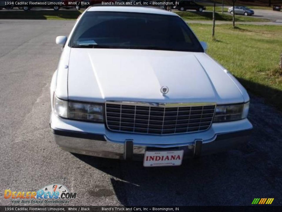 1994 Cadillac Fleetwood Limousine White / Black Photo #23