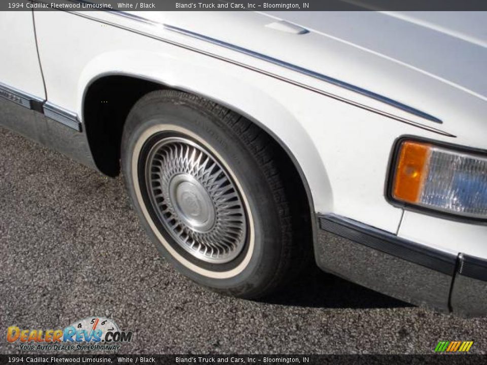 1994 Cadillac Fleetwood Limousine White / Black Photo #24